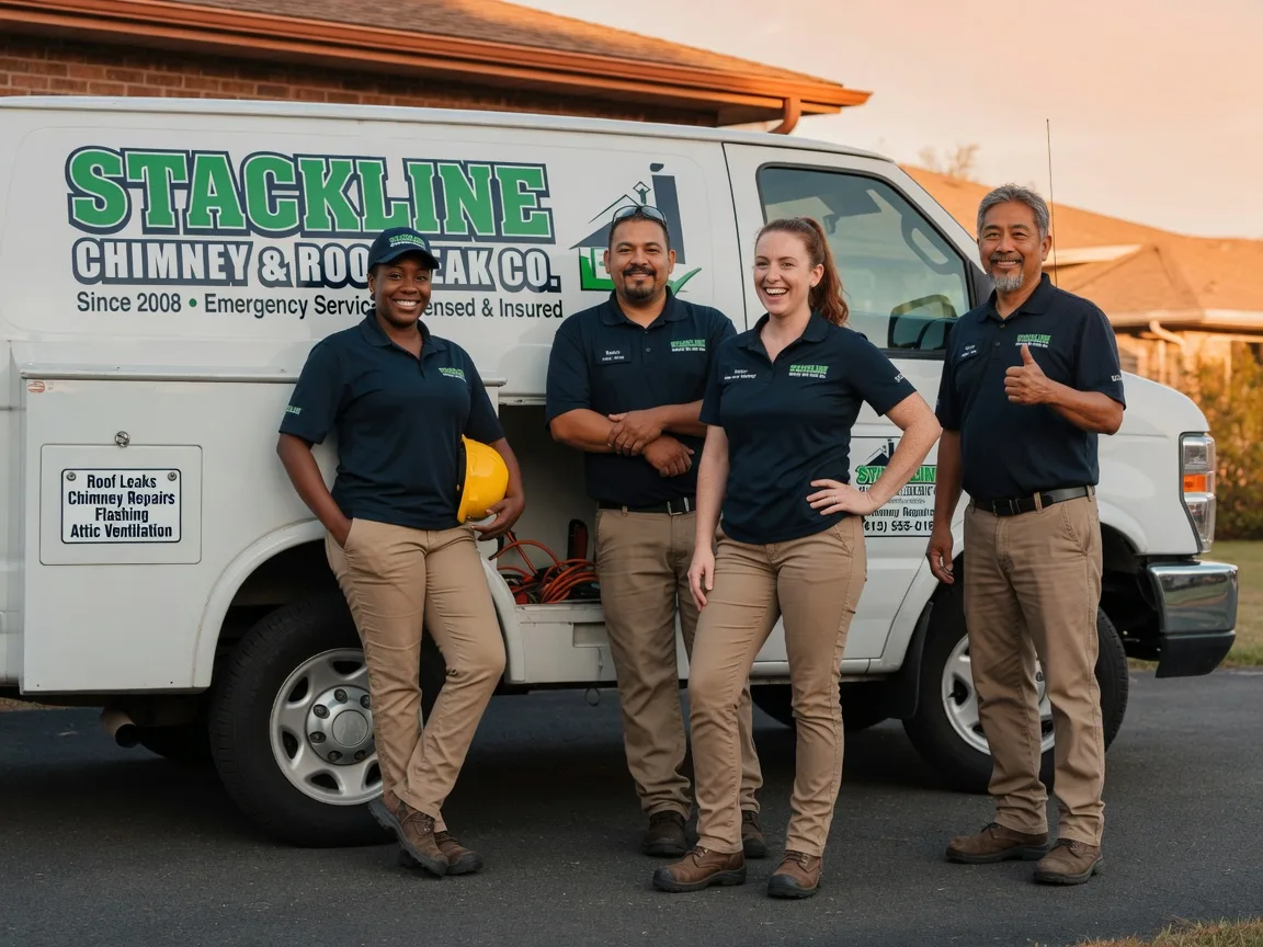 Chimney flashing repair company in Divernon, IL